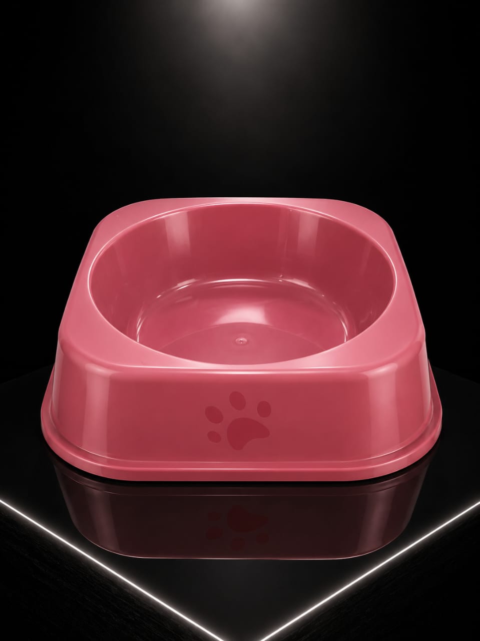 Comedero Plástico para Perros y Gatos con Base Antideslizante | Bowl para Agua y Comida | Disponible en Varios Colores | SPOTMASCOTAS