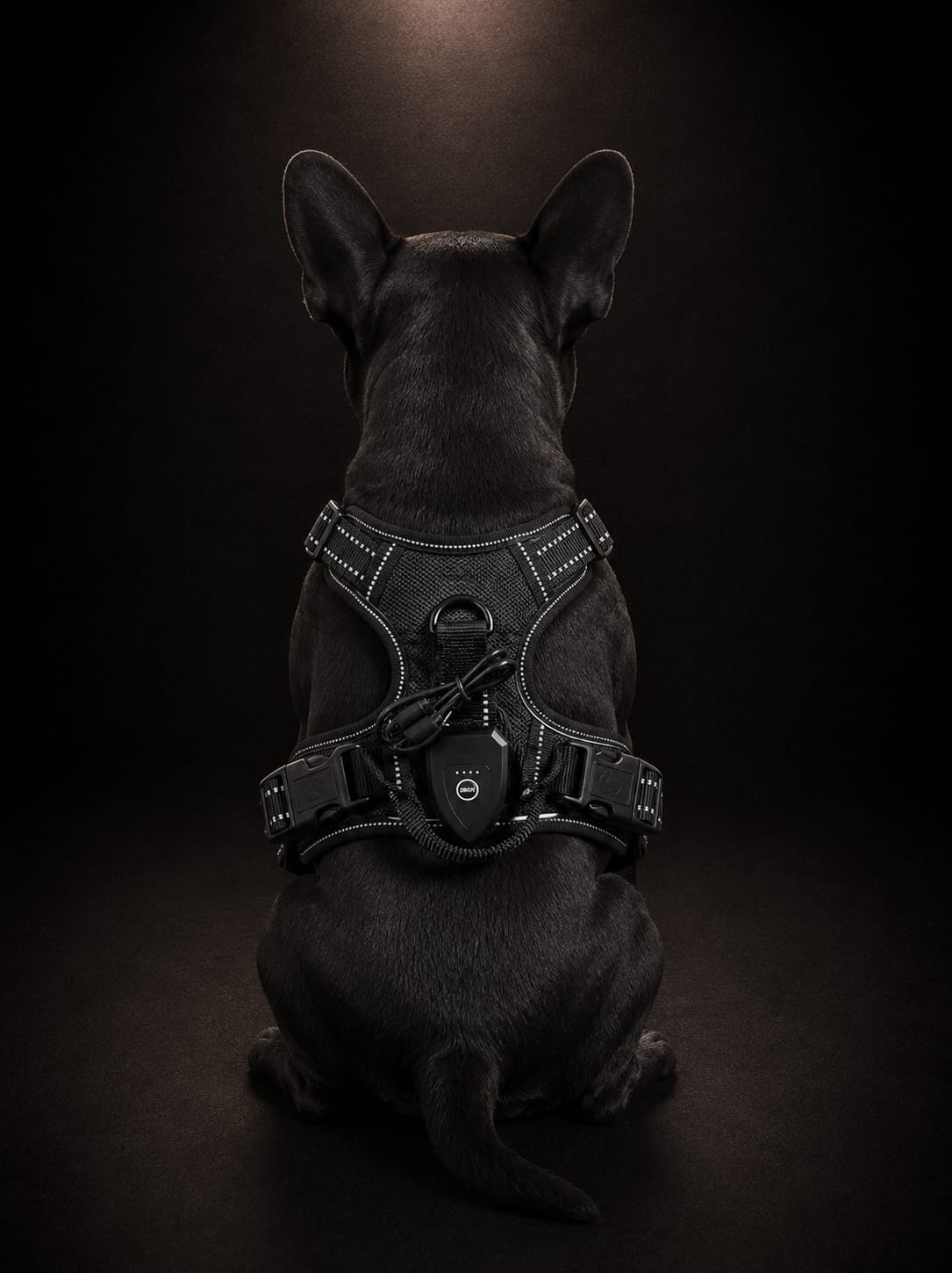 Pechera Premium Reflectiva con Luz LED para Perros | Arnés Ajustable de Seguridad | Talla S | SPOTMASCOTAS