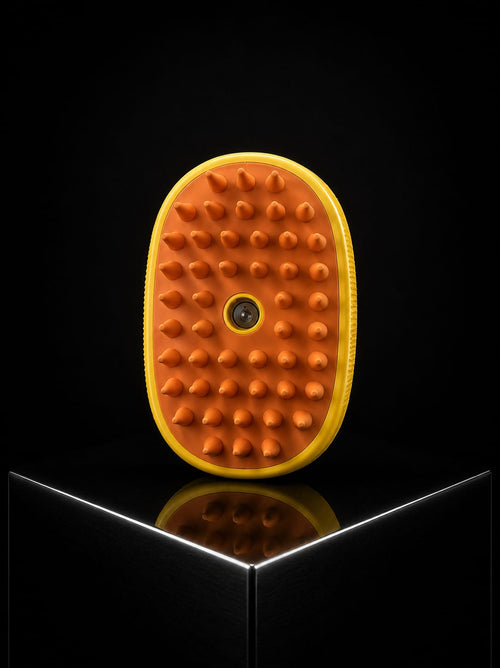 Cepillo de Vapor para Perros y Gatos | Cepillo de Silicona con Pulverizador | SPOTMASCOTAS