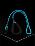 Correa Premium Reflectiva para Perros con Asa Acolchada | Cuerda Reforzada de Alta Resistencia | Azul Turquesa | SPOTMASCOTAS