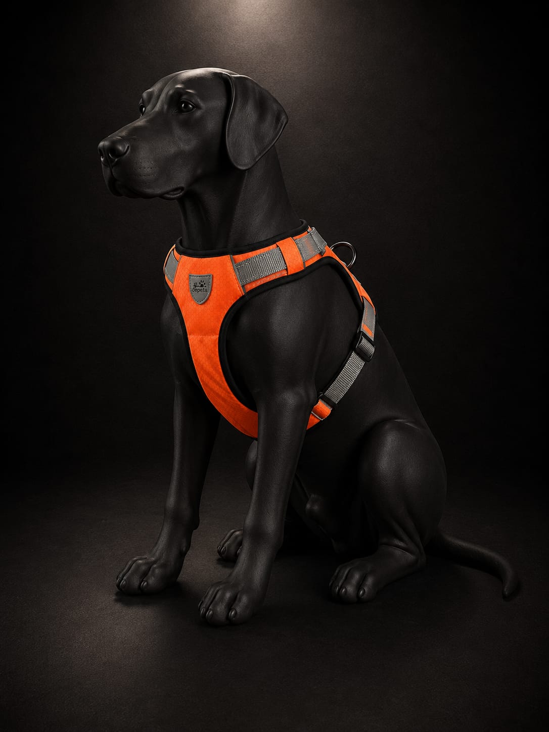 Pechera Ajustable Reflectiva para Perros | Arnés Acolchado de Seguridad  | SPOTMASCOTAS