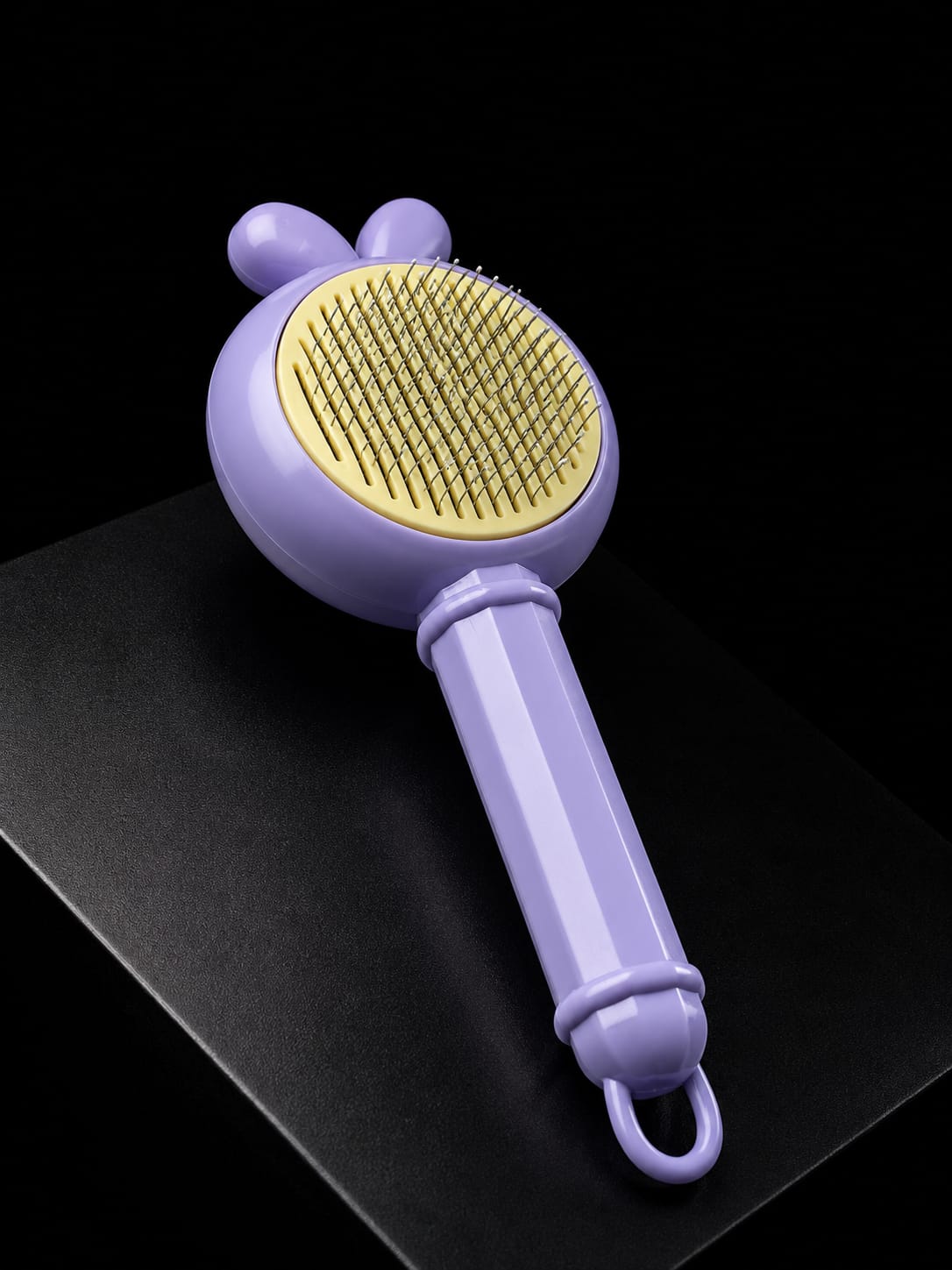 Carda Removedora de Pelo para Mascotas con Puntas Redondeadas | Cepillo Ergonómico | SPOTMASCOTAS