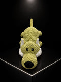 Juguete de Peluche para Perros en Forma de Cocodrilo | Mordedor Suave con Sonido | SPOTMASCOTAS