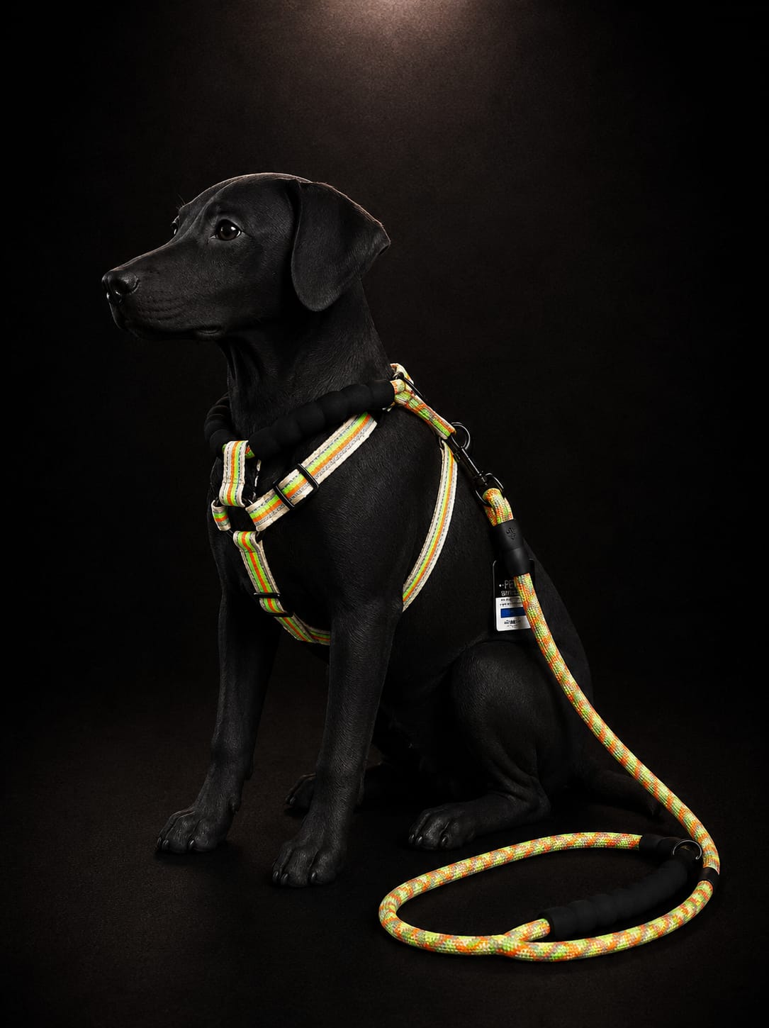 Pechera Tipo Cuerda con Correa para Perros | Arnés Ajustable Antitirones | SPOTMASCOTAS