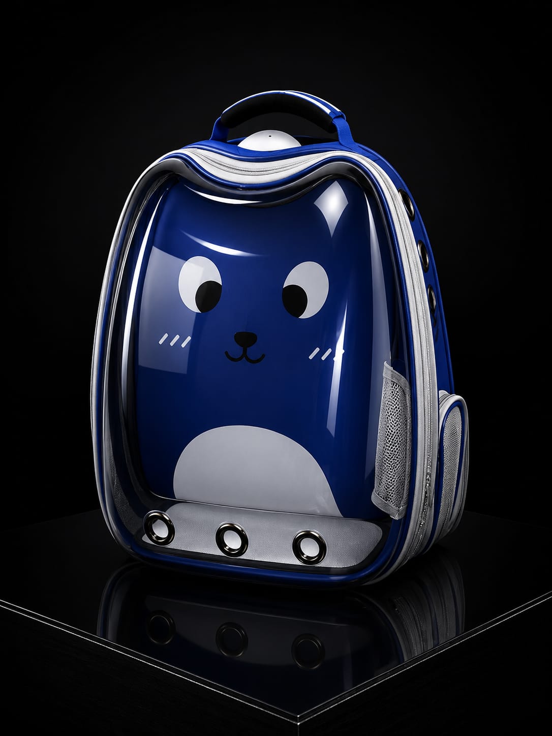 Morral Transportador Espacial Infantil para Perros y Gatos | Mochila con Ventana Panorámica | Diseño Premium | SPOTMASCOTAS