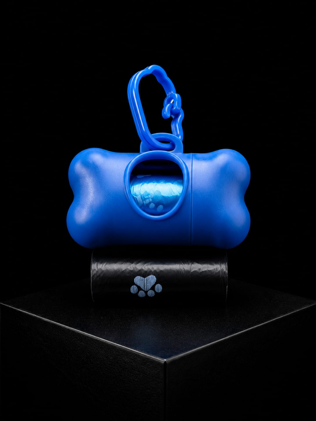 Dispensador de Bolsas para Desechos de Mascotas con Mosquetón | Portabolsas para Paseo | SPOTMASCOTAS
