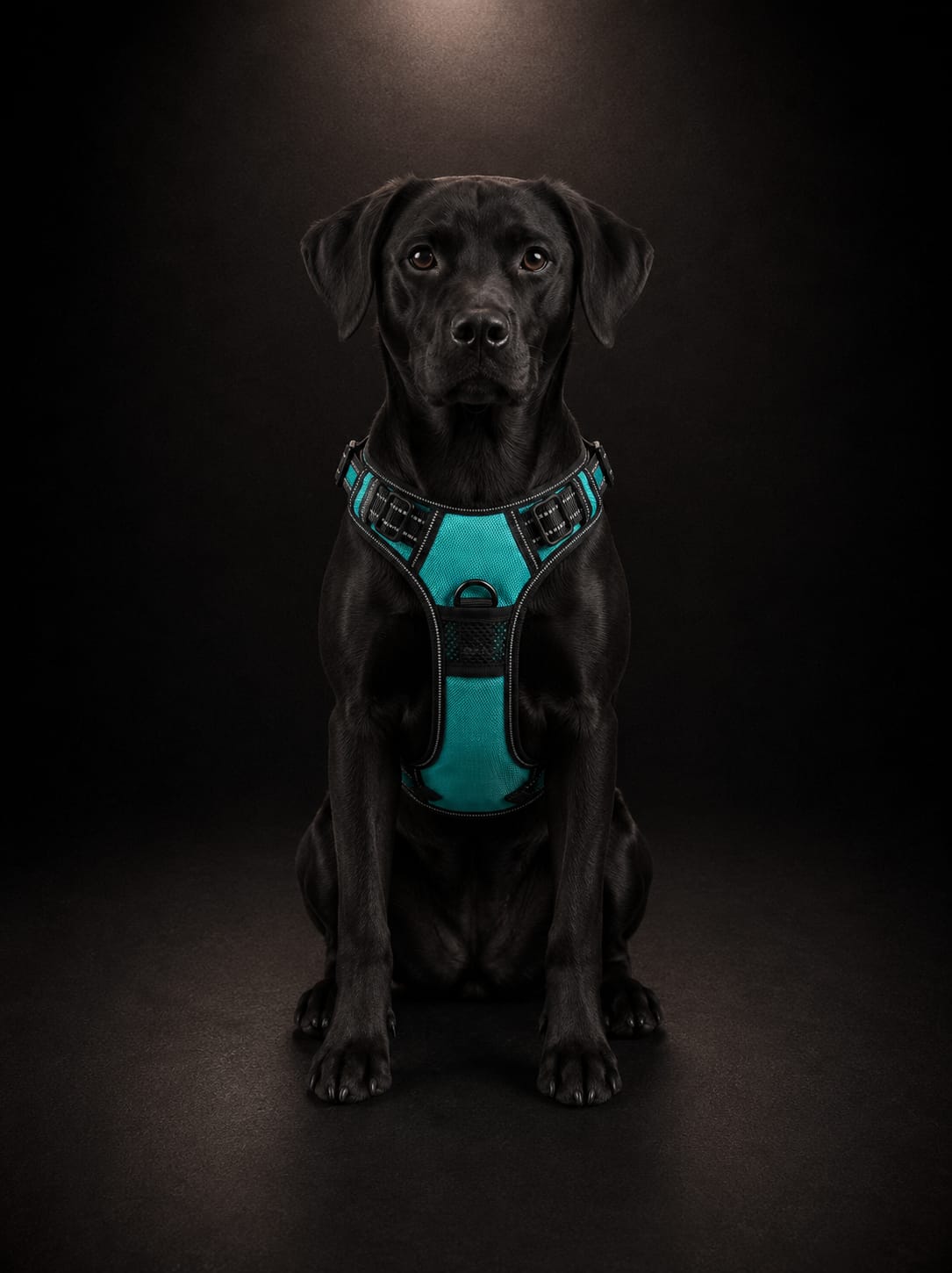Pechera Premium Reflectiva con Luz LED para Perros | Arnés Ajustable de Seguridad | Talla M | SPOTMASCOTAS
