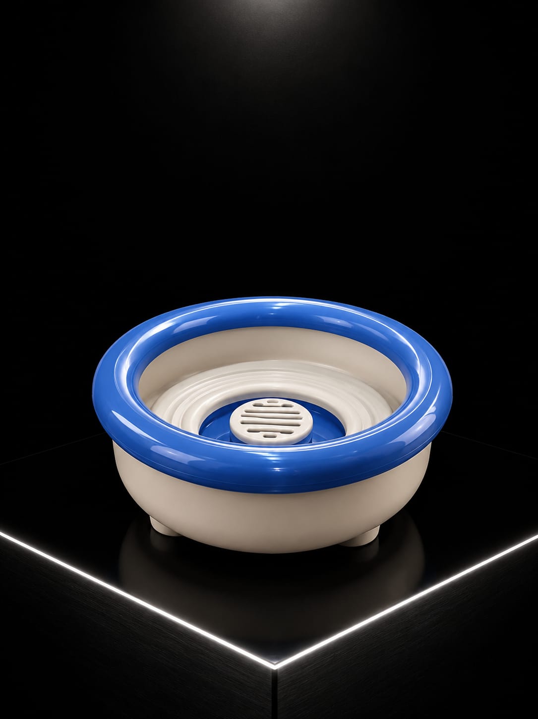 Bebedero para Perros y Gatos con Plato Antisalpicaduras | Tazón de Agua con Disco Flotante | SPOTMASCOTAS
