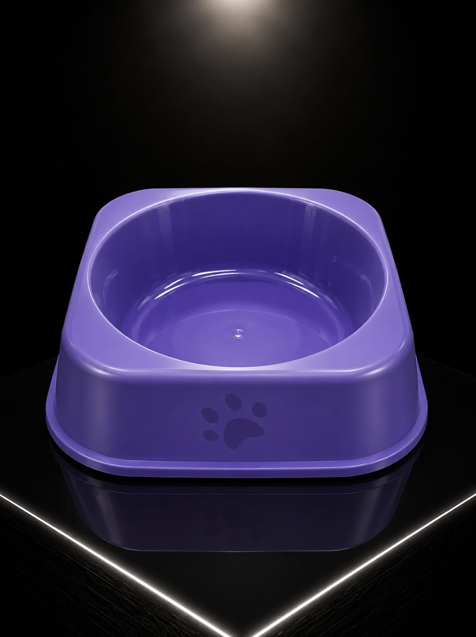 Comedero Plástico para Perros y Gatos con Base Antideslizante | Bowl para Agua y Comida | Disponible en Varios Colores | SPOTMASCOTAS