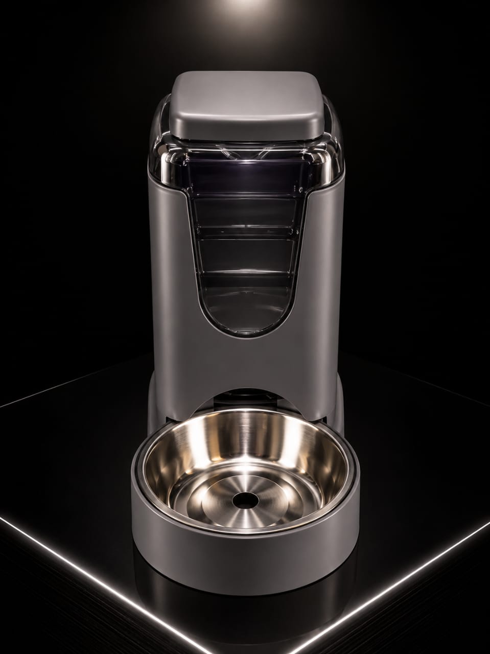 Dispensador Automático de Agua para Perros y Gatos con Tazón en Acero Inoxidable | Bebedero por Gravedad | SPOTMASCOTAS