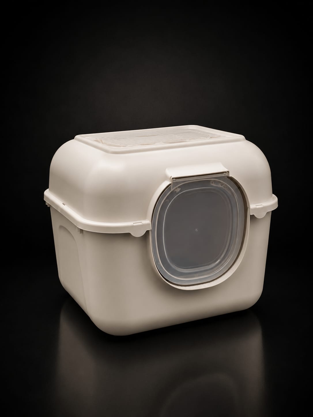 Arenero Cerrado para Gatos con Puerta y Filtro Superior | Caja Sanitaria Premium | SPOTMASCOTAS