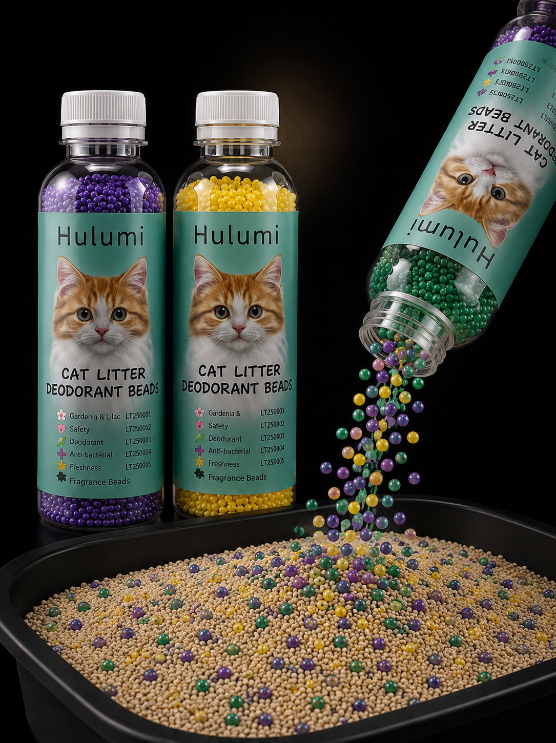 Encapsulador de Olores para Arena de Gatos | Perlas Aromáticas Desodorantes | SPOTMASCOTAS