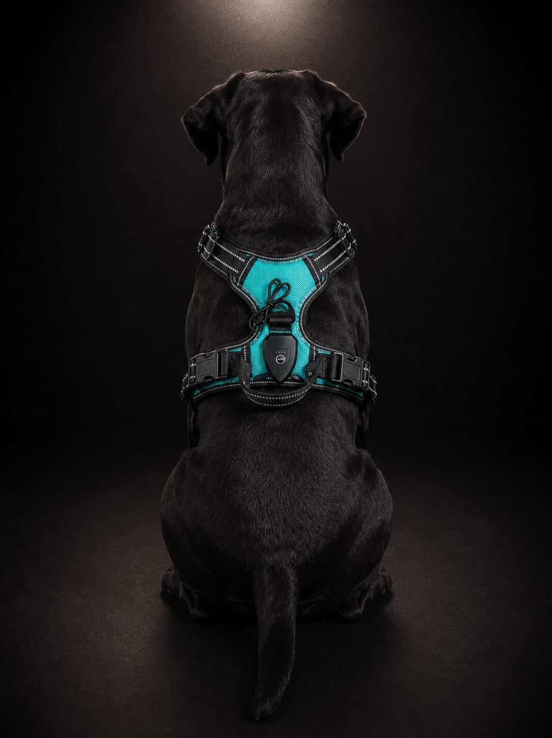 Pechera Premium Reflectiva con Luz LED para Perros | Arnés Ajustable de Seguridad | Talla M | SPOTMASCOTAS