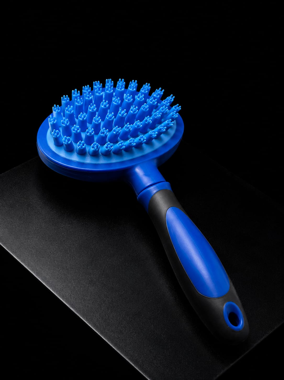 Cepillo de Goma para Baño y Masaje de Mascotas | Cepillo de Silicona Removedor de Pelo | SPOTMASCOTAS