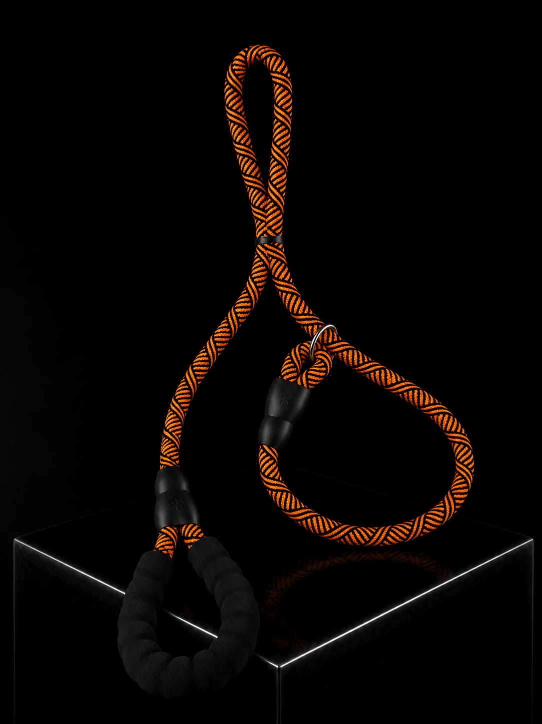Collar de Ahogo Premium para Perros con Asa Acolchada | Cuerda Reforzada de Alta Resistencia | SPOTMASCOTAS