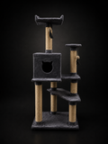 Gimnasio para Gatos Vertical con Casa, Cama Superior y Rascadores | SPOTMASCOTAS
